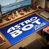 ASTRO BOT Имя на заказ Большой коврик для мыши Большая подушка для игрового стола Нескользящий Коврик для ноутбука и планшета XXL Коврик для мини-ПК Игровой коврик С заблокированным краем