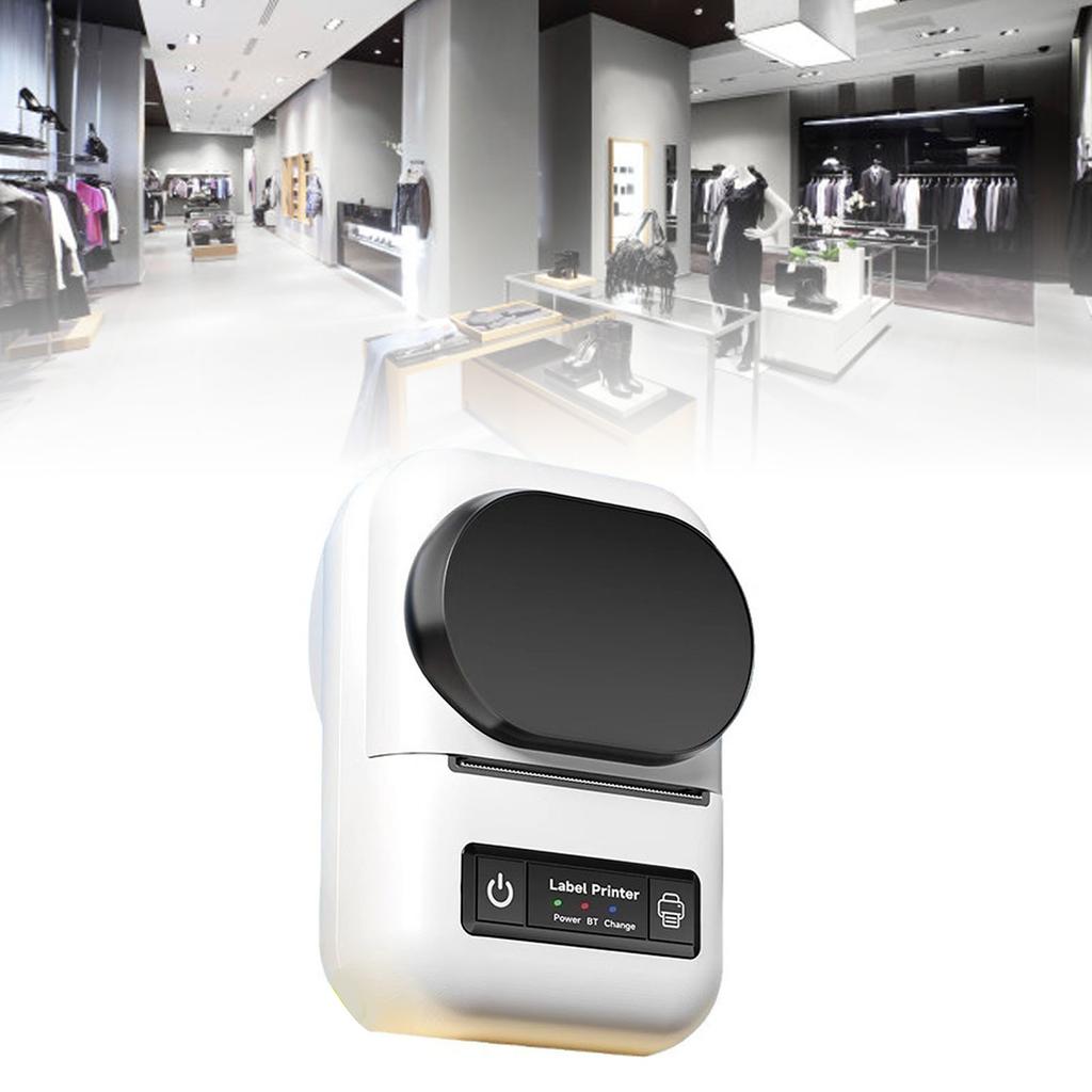 Термопринтер этикеток, портативный, компактный, многофункциональный, с прозрачной печатью, термоэтикетка, машина для изготовления этикеток
