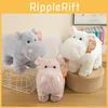 Plush Toy Hippo Stuffed Animal Dolls Sleeping Companion Kids Birthday Gifts
