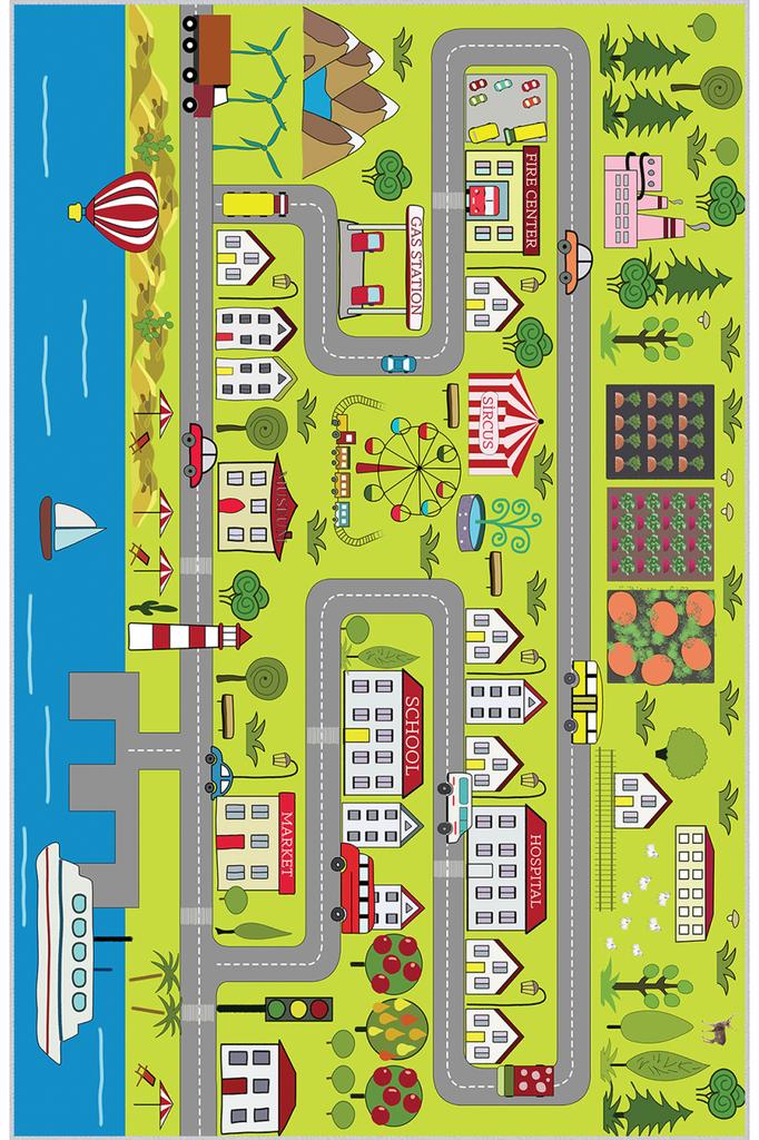 Eliana Home Моющийся ковер с принтом LNA4102-SD630