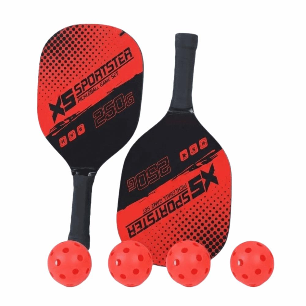 Beginner Paddle Racquets Set Wooden Pickle Ball Equipment Pickleball Paddles Set Women