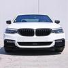 Для BMW 5 серии G30 G31 M-Tech M Sport 2017-2020 Высококачественный 4 шт. Автомобильный передний сплиттер бампера спойлер кузовной комплект в стиле MP Глянцевый черный
