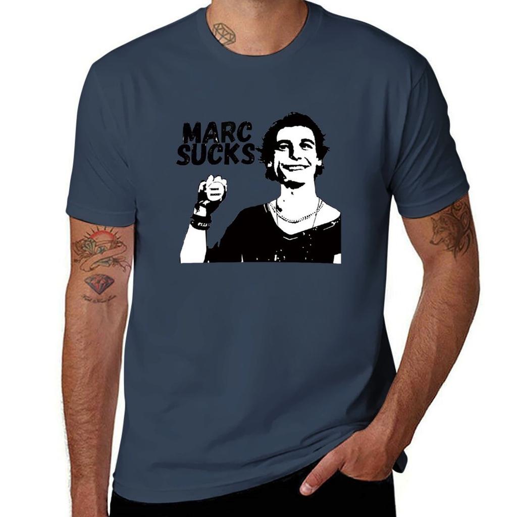 Empire Records Marc Sucks T-Shirt T Shirts for Man Slim Fit Man T Shirt Heavy Cotton T-Shirt