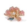 Peony Flower Brooch, High-end Women's Exquisite Chinese Style Pearl Brooch, Elegant Flower Cheongsam Hanfu Pin