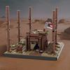 Строительный набор «История монстров» MOC-89218 Периферийный строительный набор из мелких деталей по мотивам кино и телевидения