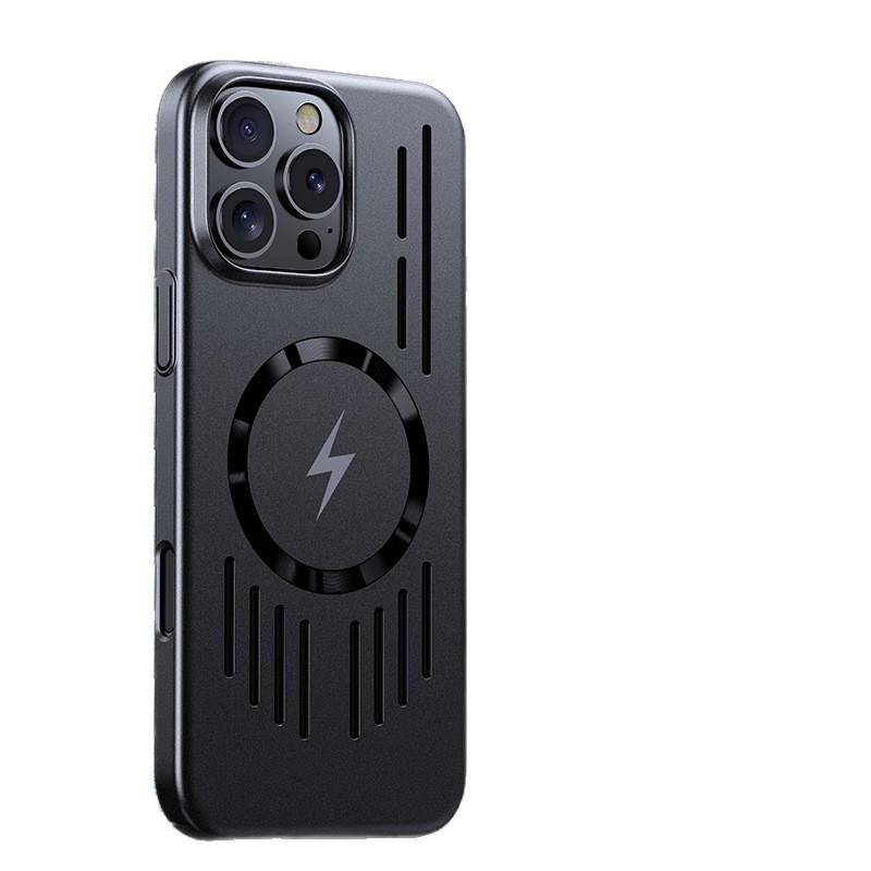 Металлический магнитный чехол с теплоотводом для Apple iPhone 17 Pro Max/16 Pro/15