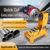 Jinglian Industrial Pipe Cutter & Grooving Machine CN plug (adapter included)