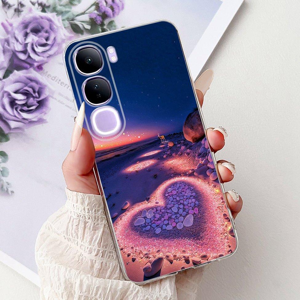 Clear For Vivo V40 Lite IDN Case 4G 5G Cute Cartoon Cool Luxury Funny Boys Girls Phone Case For vivo V40 Lite 5G IDN Back Cover