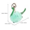 Cartoon Dinosaur Keychain for Decoration 2Pcs Soft Plush Fuzzy Bag Pendant