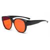 European & American Polarized Clip-on Sunglasses: Wear Over Prescription Glasses, Anti-UV, Trendy for Driving.
