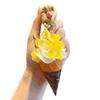 Cute Ice Cream Keychain Simulation Ice Cream Key Rings Food Shaped Keyring  Baking Decorations