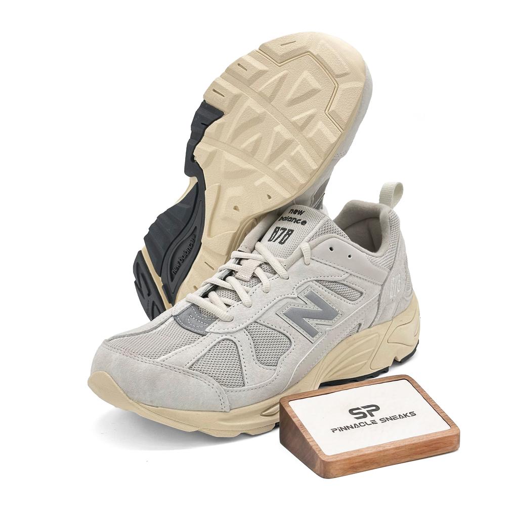 New Balance 878 Светло-серые унисекс повседневные кроссовки CM878MA1
