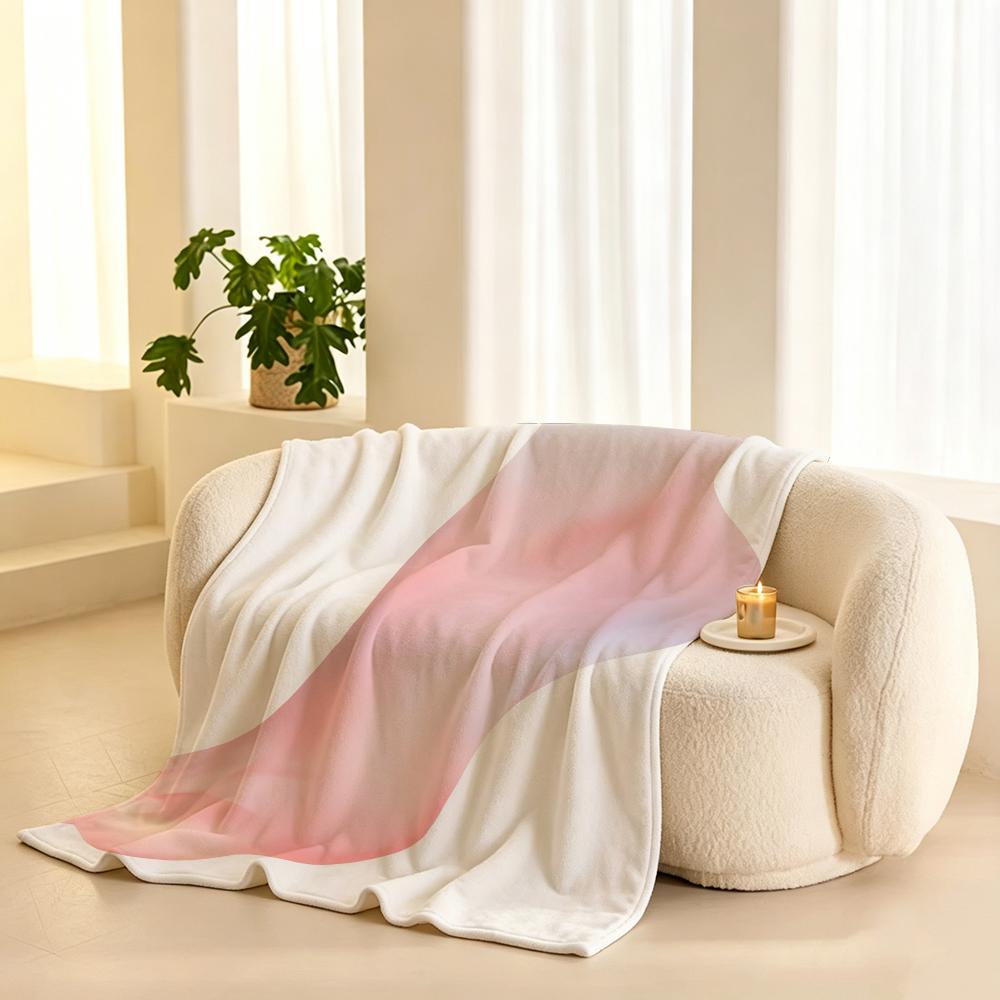 Star E ENHO Throw Soft Warm Flannel Fleece Throw Blanket for Sofa Bed Travel Home