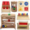 Lovevery Montessori Educational Toys: Object Permanence Box for 6-12 Months, 0-3 Years