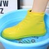 Waterproof Shoes Covers Rain Boots Rain Shoe Protector Reusable Walk Outdoor Water Proof Shoe Footwear Gear. Silica Gel Home
