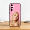 Чехол для телефона с изображением певицы Ariana G-Grande для Samsung Galaxy A73, A72, A71, A70, A53, A52, A51, Других Мягкий Черный Чехол
