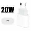 20W USB-C Power Adapter Charger US EU Plug Fast Charger Adapter for iPhone 8 Plus X XS 11 12 Mini  Pro Max