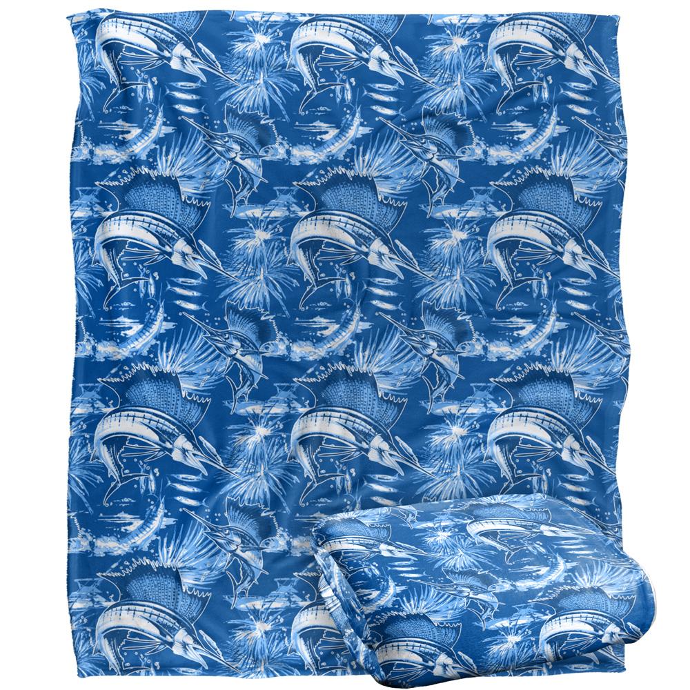 JQ Licensing Jl-Jp-Jq 2 Silky Sailfish Fishing Supersoft Blanket