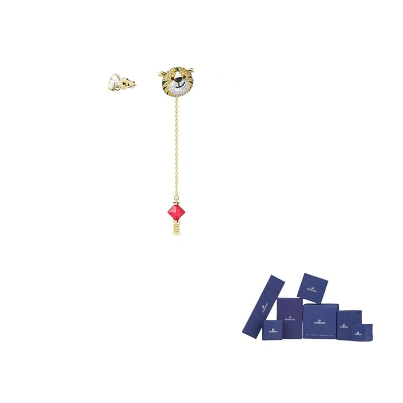 Swarovski Серьги-гвоздики со знаком зодиака для женщин 5620293