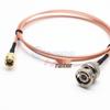 50 Ohm SMA Male to BNC Male RG316D Double-Shielded Adapter Cable