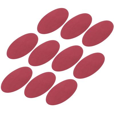 Набор из 10 штук тканевых термонаклеек на локти и колени, заплаты для ремонта, овальные ремонтные заплаты, самоклеящиеся, для ремонта одежды, поделок, ремонтный набор