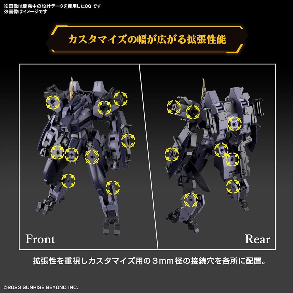 Bandai Spirits HG Прототип Мейрелеса Гоё Масштаб 1/72 Пластиковая модель с цветовой кодировкой