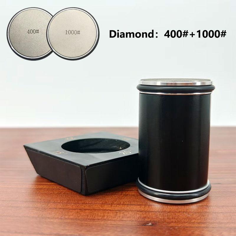 Профессиональная роликовая точилка для ножей Кухонные роликовые точилки 4 угла 15/18/20/22° Система заточки для деревообработки Деревянная магнитная основа