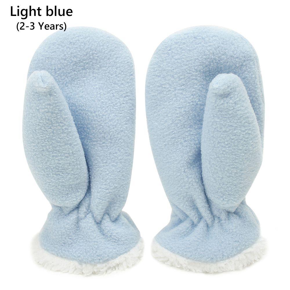 Зимние детские перчатки из поларфлиса, легко надеваются, с флисовой подкладкой, варежки из поларфлиса, варежки для малышей