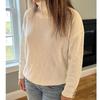 Autumn and Winter Women's Sweater Solid Color High Neck Knit Pullover Casual Fashion Sweater