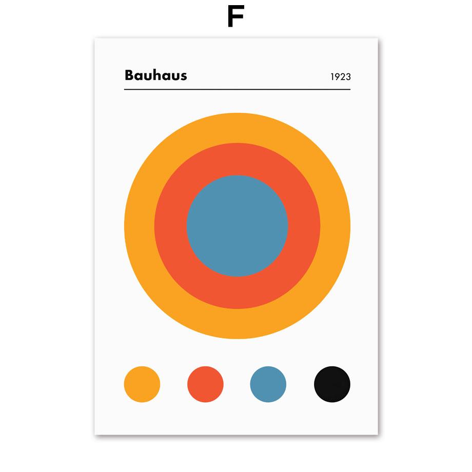 Баухаус Пит Мондриан геометрическая настенная живопись на холсте плакаты на скандинавскую тему и принты настенные панно для гостиной современный декор