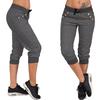 Women's Summer Casual Solid Color Sports Outdoor Pants Women's Slim Yoga Pants