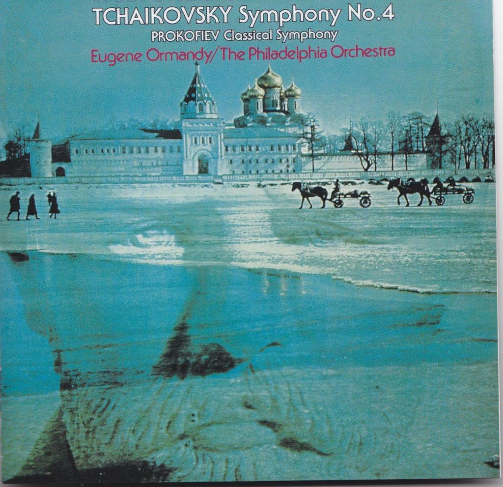 CD ORMANDY (EUGENE), PHILADELPHIA ORCH - Tchaikovsky: Symphony No. 4 & Proko BVCC38290 Japan ObiClassical Used