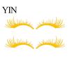 Exterior Car Decoration Accessories 2 Pairs Headlight Eyelash Stickers, Funny Auto Headlamp Decals, Waterproof Vehicle Decals Adhesive Cute