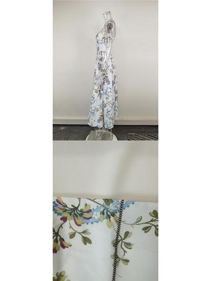 Европейско-американское женское ретро-платье на тонких бретельках в элегантном французском стиле