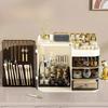 Makeup Storage Box Dressing Table Storage Drawer Desktop Cabinet Lipstick Large Simple Three-dimensional Layered Storage Box