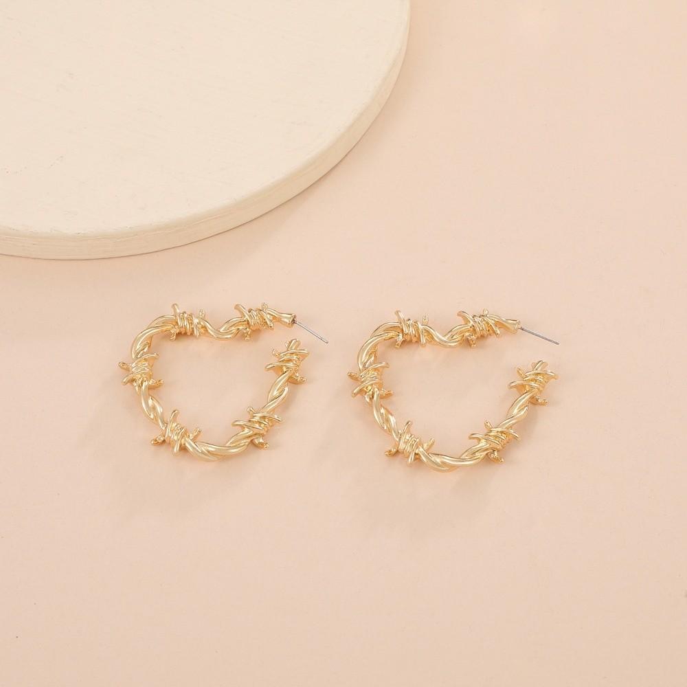 Retro Hoop Earrings Punk Drop Earrings New Earrings Jewelry Gift
