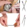 5PCS Set 0.8-1.6mm Steel Screwdriver for Watch Repairing Portable Watch Tools Band Removal with Mini Link Pins Watchmaker Tools