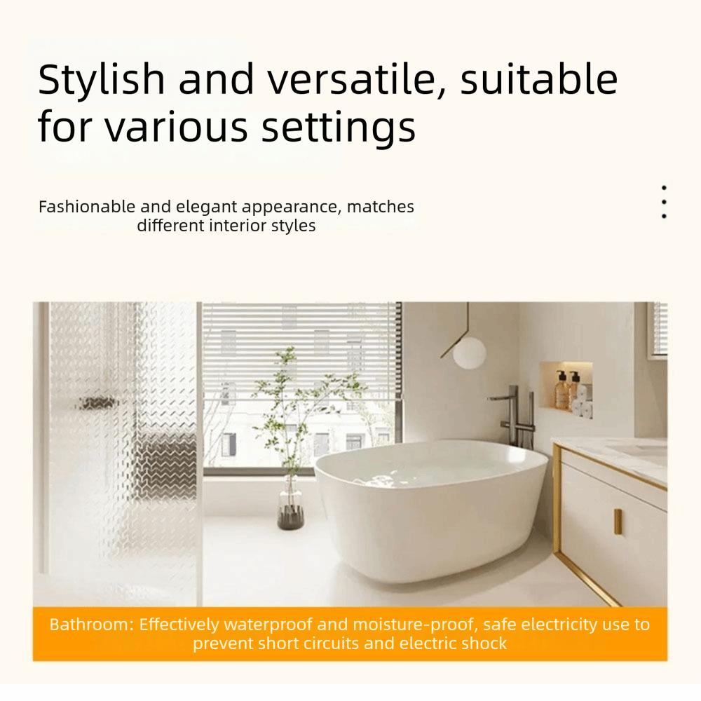 Durable Waterproof Socket Cover Self-Adhesive Socket Plate Guard Outlet Cover Bathroom Switch