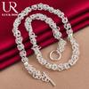 925 Sterling Silver Classic Necklace Fashionable Wedding Jewelry