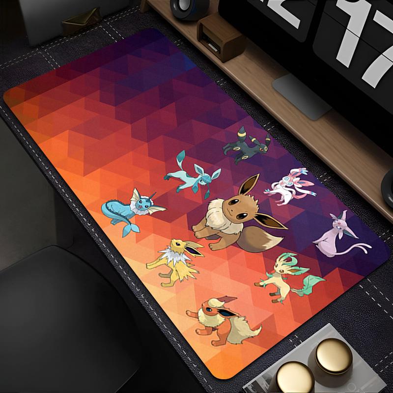 Mouse Pad Pokemon Computer Keyboard Pad Carpet XXLr Gaming Accessories Designed specifically Mousepad Big Gamer Desk Mat Table