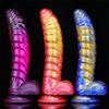 Caterpillar Soft Silicone Mixed Color Heteromorphic Dildo Female Masturbation Sm Sex Toys Adult Products