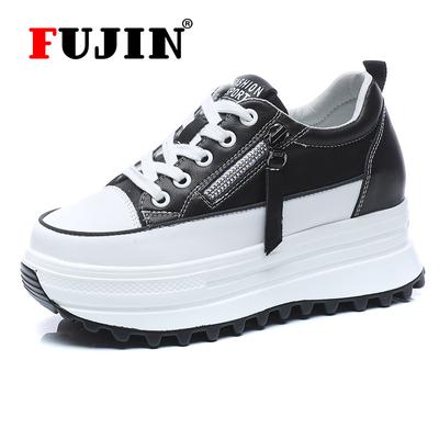 Женская обувь Fujin, уличная повседневная модная спортивная обувь для отдыха, дышащие кроссовки для бега