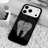 Стоматологические определения Зуб Чехол для телефона для iPhone 17 Air 16 15 11 12 14 13 Pro Max Ударопрочный чехол
