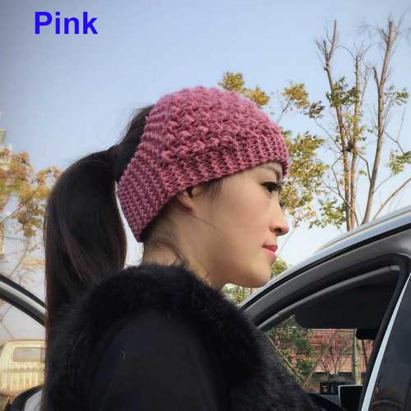 Winter Warmers Hat Headbands Women Warm Knitted Headband Pineapple Crochet Head Wraps Scarf