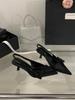 Sandals Spring Summersilksatin Pointed Toe Thin Heel Bow High Heelslight Luxurywomen'S Low Cut Pumps