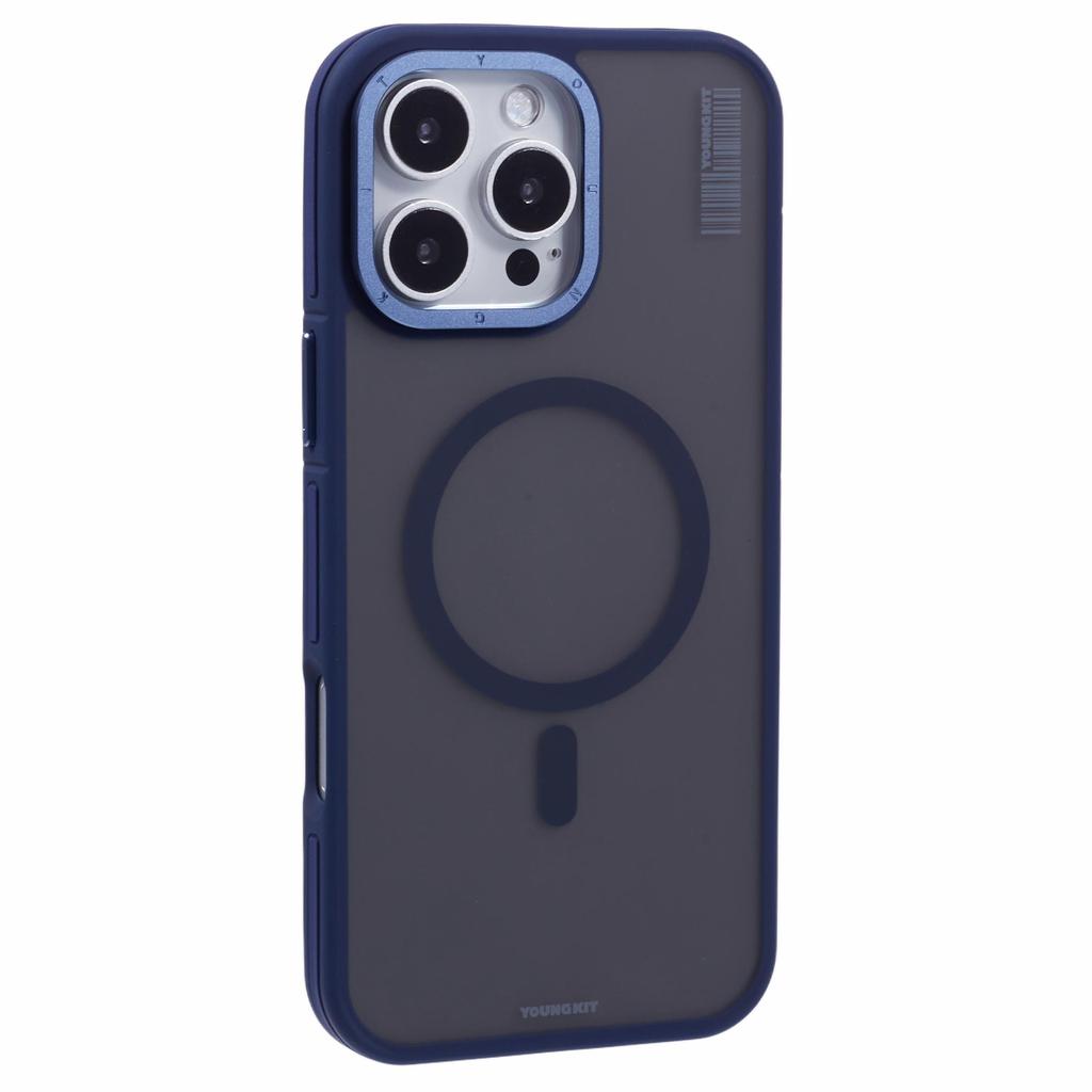 YOUNGKIT Чехол для iPhone 16 Pro Max, совместимый с MagSafe, ПК+ТПУ, защита от отпечатков пальцев