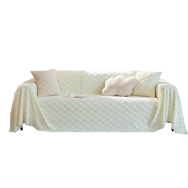 Suede Living Room Sofa Towel Sofa All-Inclusive Universal Cover Towel Cloth Autumn Velvet Blanket Cover Cloth