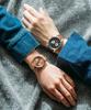 TRIWA Chronograph 15th Anniversary Serial Made in Navy x Brown Leather Silver Gold 15th LIMITED Blue Dial Men's & Women's (Unisex) Watch, Edition,