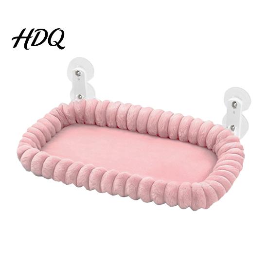 Indoor Cat Heavy-Duty with Hammock Window Perch Windowsill Foldable Suction Cups Lounger Bed Washable Plush
