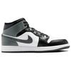 Air Jordan 1 Mid Iron Grey Men Sneakers Black White DQ8426-001